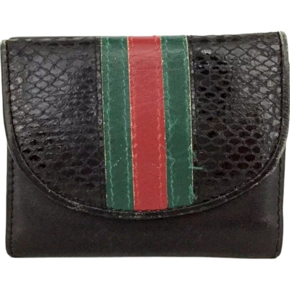 592146BC (L1) Gucci Wallet Black Leather
